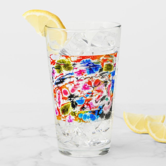 Farbige Trinkgläser Glas (Vorderseite Ice)