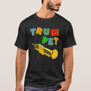 Farbige Trompete T-Shirt