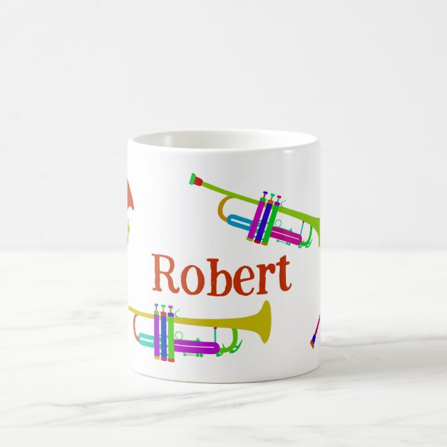 Farbige Trumps Personalisiert Kaffeetasse (Mittel)