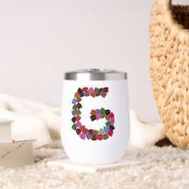 Farbige Tulip Lettered "G"