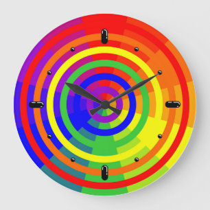 Farbige Uhr