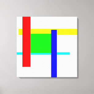 Farbige Umarmung Leinwanddruck