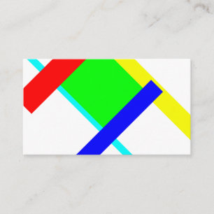 Farbige Umarmung Visitenkarte
