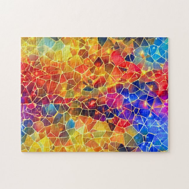 Farbige und leuchtende Mosaik (Horizontal)