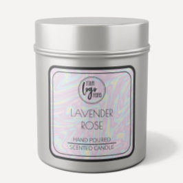 Farbige und schwarze Logo-Sockelmarke Quadratischer Aufkleber