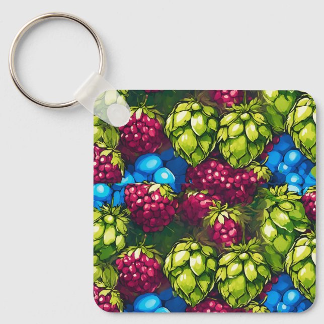 Farbige Vantage Schlüsselanhänger (Vorderseite)