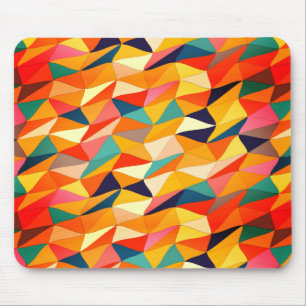 farbige Verflechtung in Sangria Mousepad