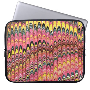 Farbige Viktorianische Papierabdeckung Laptopschutzhülle