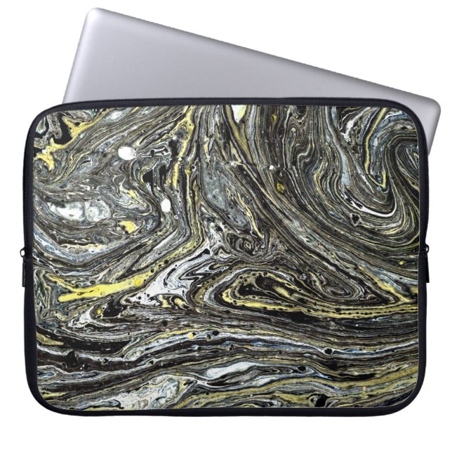 Farbige Viktorianische Papierabdeckung Laptopschutzhülle (Vorderseite)