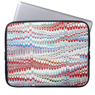 Farbige Viktorianische Papierabdeckung Laptopschutzhülle