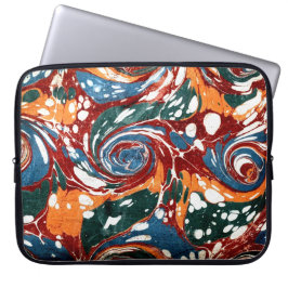 Farbige Viktorianische Papierabdeckung Laptopschutzhülle