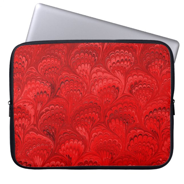Farbige Viktorianische Papierabdeckung Laptopschutzhülle (Vorderseite)
