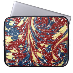 Farbige Viktorianische Papierabdeckung Laptopschutzhülle