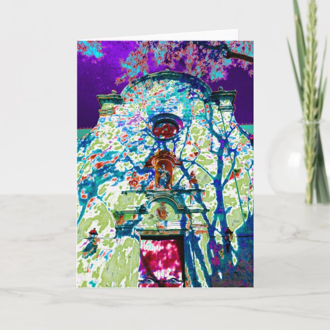 Farbige Visionskarte Karte (Vorderseite)