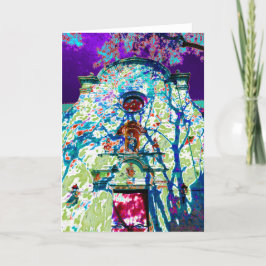 Farbige Visionskarte Karte