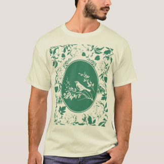 Farbige Vogel-Liebhaber T-Shirt | Vogelbeobachtung