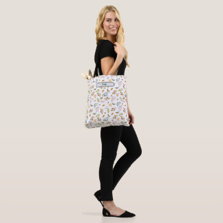 Farbige Vögel Tasche