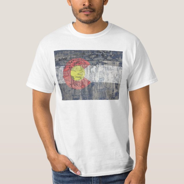 farbige Wand T-Shirt (Vorderseite)