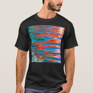 Farbige Wasserarme T-Shirt