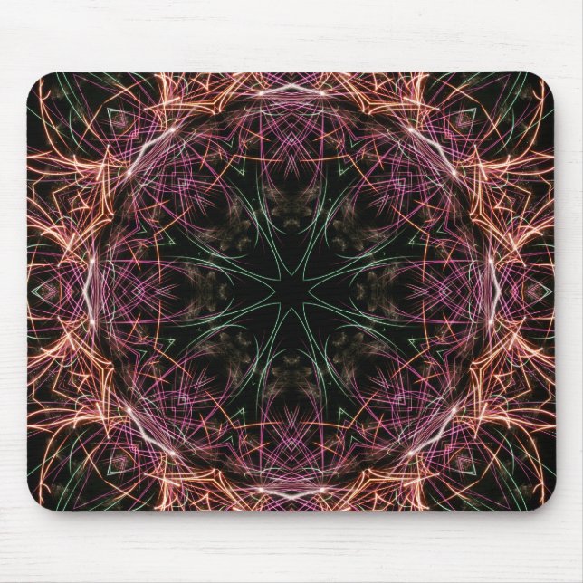 Farbige Web-Teppich-Mauspad Mousepad (Vorne)