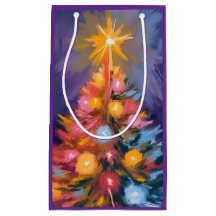 Farbige Weihnachtsbaumlichter Aquarell