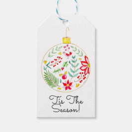Farbige Weihnachtsdekoration Geschenkanhänger