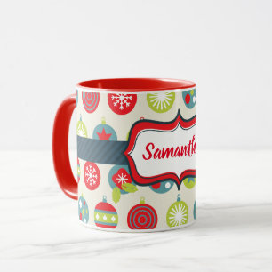 Farbige Weihnachtsschmuck Combo-Tasse Tasse
