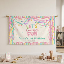 Farbige Whimsical Mädchen Geburtstag