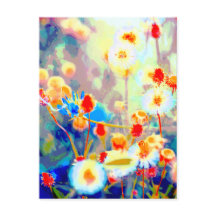 Farbige Wildblume