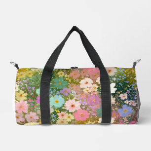Farbige Wildblumen 1 Duffle Bag
