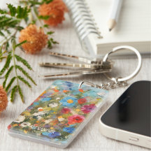 Farbige Wildblumen Abstrakte Personalisierte Blüte