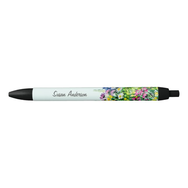 Farbige Wildblumen Bleistift Kugelschreiber (Vorderseite)