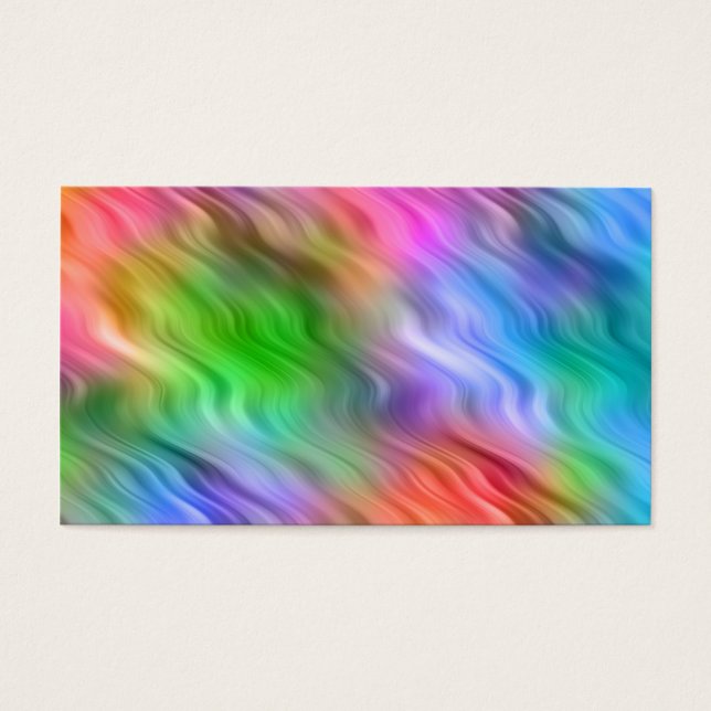 Farbige Wildblumen Wavy Textur (Vorderseite)