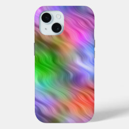 Farbige Wildblumen Wavy Textur Case-Mate iPhone Hülle