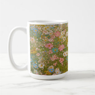 Farbige Wildblumenwiese 2 Kaffeetasse