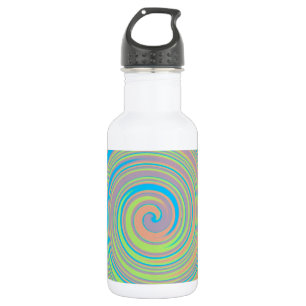 Farbige Wirble Pinradkonstruktion Trinkflasche