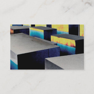 Farbige Würfel Visitenkarte