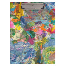 Farbige Zwischenablage mit Abstrakter ästhetischer