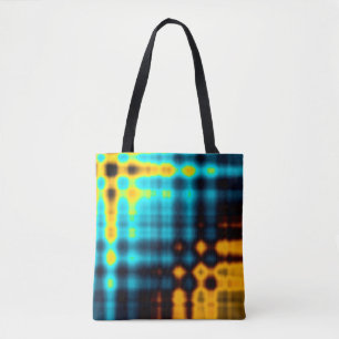 Farbiger abstrakter geometrischer Hintergrund mit Tasche