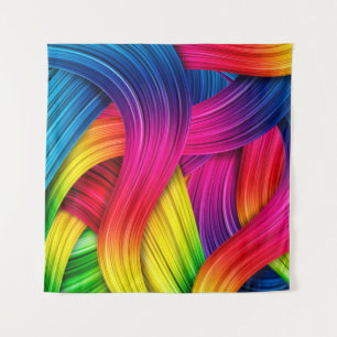 farbiger abstrakter Hintergrund, Farbe, Abstr. Wandteppich