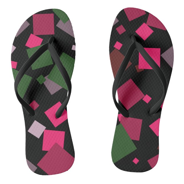 Farbiger abstrakter Hintergrund Flip Flops (Fußbett)