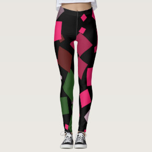 Farbiger abstrakter Hintergrund Leggings