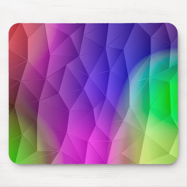 Farbiger abstrakter Hintergrund Mousepad (Vorne)