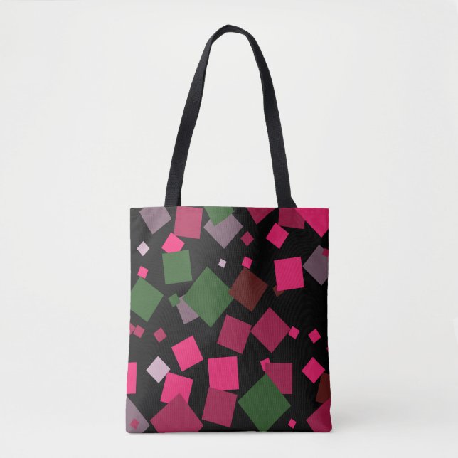 Farbiger abstrakter Hintergrund Tasche (Vorderseite)
