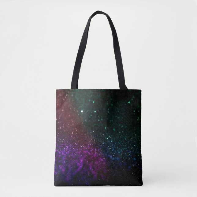 Farbiger abstrakter Hintergrund Tasche (Vorderseite)
