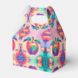 Farbiger Apfel Geschenkschachtel