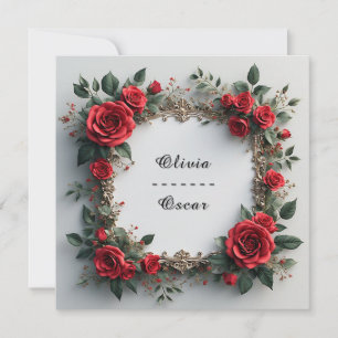 Farbiger Blumenkranz für die Hochzeit