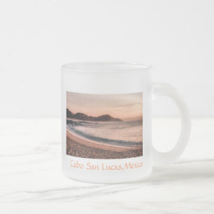 Farbiger Cabo-Sonnenuntergang Mattglastasse