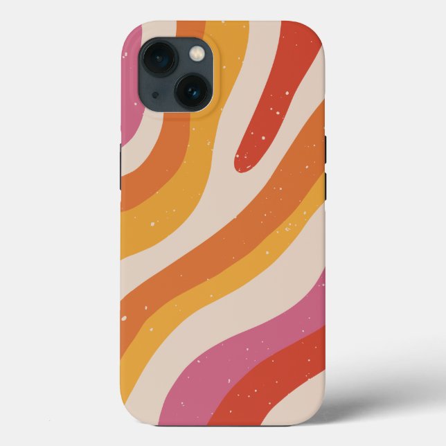 farbiger Camouflage Case-Mate iPhone Hülle (Rückseite)