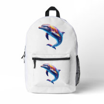 Farbiger Delfin Süße Kunst